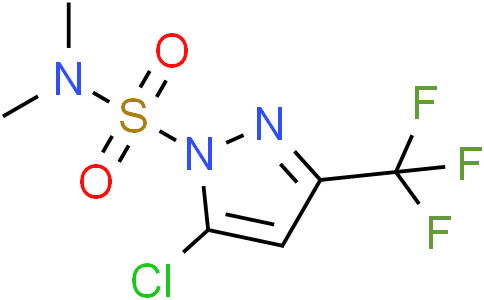 5-chloro-N,N-dimethyl-3-(trifluoromethyl)pyrazole-1-sulfonamide