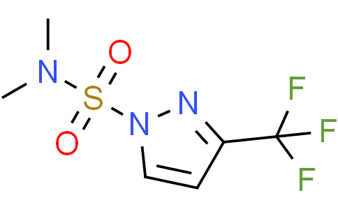 N,N-dimethyl-3-(trifluoromethyl)-1H-pyrazole-1-sulfonamide