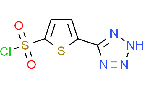 5-(1h-tetrazol-5-yl)thiophene-2-sulfonyl chloride
