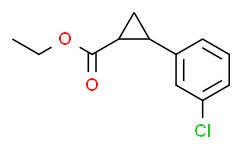 反-2-（3-氯苯基）环丙烷-1-羧酸乙酯,99%