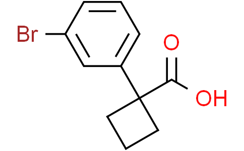 1-(3-bromophenyl)cyclobutane-1-carboxylic acid