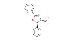 (4S，5R)-4-(氟甲基)-5-(4-碘苯基)-2-苯基-4，5-二氢恶唑,97%