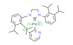 (1,3-双(2,6-二异丙基苯基)咪唑亚基)(3-氯吡啶基)二氯化钯(II)