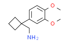 （1-（3，4-二甲氧基苯基）环丁基）甲胺盐酸盐,90%