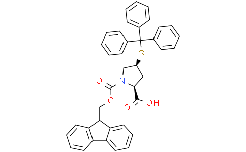 (2S,4S)-1-(((9H-芴-9-基)甲氧基)羰基)-4-(三苯甲基硫基)吡咯烷-2-羧酸