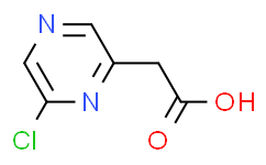 (6-氯吡嗪-2-基)乙酸,97%