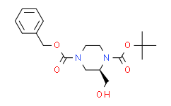 R-4-Boc-1-cbz-2-羟甲基哌嗪,97%