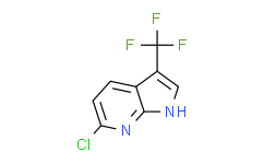 6-氯-3-(三氟甲基)-1H-吡咯并[2，3-b]吡啶,≥95%