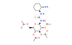 N-[(1S，2S)-2-氨基环己基]-N'-(2，3，4，6-四-氧-乙酰基-β-D-吡喃葡萄糖基)硫脲,98%