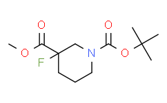 1-Boc-3-氟哌啶-3-甲酸甲酯,95%