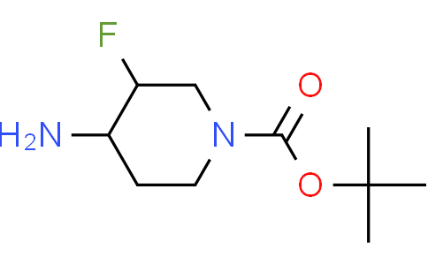 tert-butyl 4-amino-3-fluoropiperidine-1-carboxylate