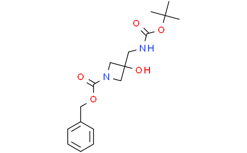 benzyl 3-({[(tert-butoxy)carbonyl]amino}methyl)-3-hydroxyazetidine-1-carboxylate