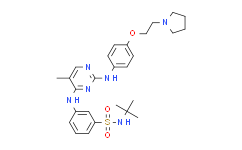 N-(1,1-二甲基乙基)-3-[[5-甲基-2-[[4-[2-(1-吡咯烷基)乙氧基]苯基]氨基]-4-嘧啶基]氨基]苯磺酰胺
