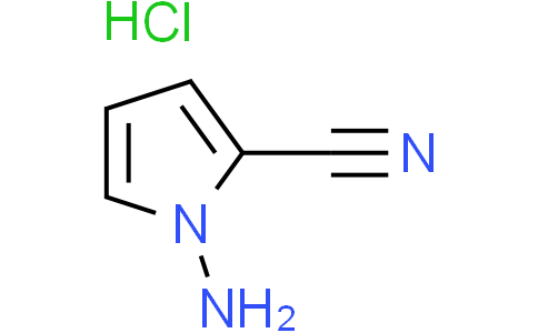 1-amino-1H-pyrrole-2-carbonitrile hydrochloride