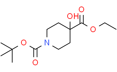 1-tert-butyl-4-ethyl 4-hydroxypiperidine-1,4-dicarboxylate