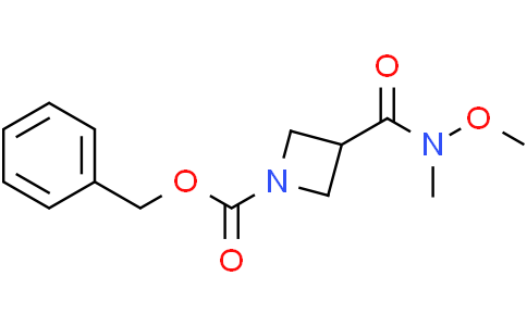 benzyl 3-[methoxy(methyl)carbamoyl]azetidine-1-carboxylate