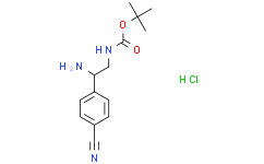 [2-AMINO-2-(4-CYANO-PHENYL)-ETHYL]-CARBAMIC ACID TERT-BUTYL ESTER HYDROCHLORIDE,95%