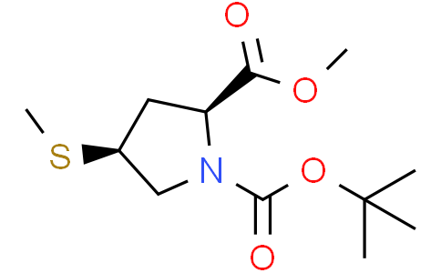 1-tert-butyl-2-methyl (2S,4S)-4-methylsulfanylpyrrolidine-1,2-dicarboxylate