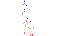2'，3'-二脱氧胞苷5'-三磷酸三锂盐