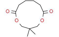 3，3-二甲基-1，5-二氧杂环十一烷-6，11-二酮,98%