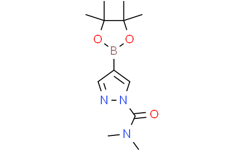 N,N-dimethyl-4-(tetramethyl-1,3,2-dioxaborolan-2-yl)-1H-pyrazole-1-carboxamide