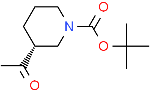 tert-butyl (3R)-3-acetylpiperidine-1-carboxylate