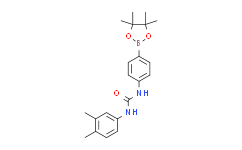 N-(3，4-二甲基苯基)-N'-[4-(4，4，5，5-四甲基-1，3，2-二氧硼杂环戊烷-2-基)苯基]-脲,95%