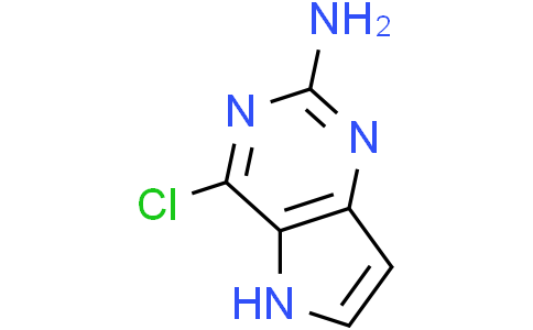 4-氯-5H-吡咯并[3,2-D]嘧啶-2-胺