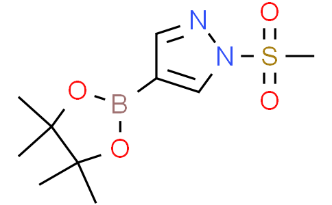 1-methanesulfonyl-4-(tetramethyl-1,3,2-dioxaborolan-2-yl)-1H-pyrazole