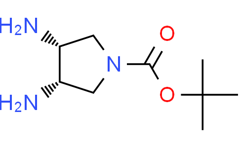 tert-butyl cis-3,4-diaminopyrrolidine-1-carboxylate