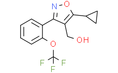 5-环丙基-3-[2-(三氟甲氧基)苯基]异噁唑-4-甲醇