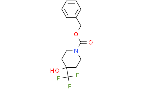 benzyl 4-hydroxy-4-(trifluoromethyl)piperidine-1-carboxylate