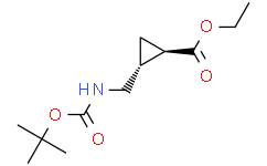 (1r,2r)-rel-2-(boc-氨基甲基)环丙烷甲酸乙酯