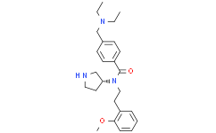 (R)-4-((二乙基胺)甲基)-N-(2-甲氧基苯乙基)- 4-[(二乙基氨基)甲基]-N-[2-(2-甲氧基苯基)乙基]-N-(3R)-3-吡咯烷基苯甲酰胺 二盐酸盐