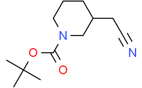 tert-butyl 3-(cyanomethyl)piperidine-1-carboxylate