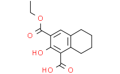 3-(乙氧羰基)-2-羟基-5,6,7,8-四氢-1-萘甲酸