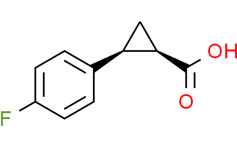 cis-2-(4-fluorophenyl)cyclopropanecarboxylic acid