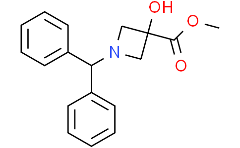 methyl 1-(diphenylmethyl)-3-hydroxyazetidine-3-carboxylate