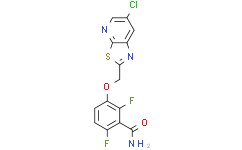 3-((6-氯噻唑并[5，4-b]吡啶-2-基)甲氧基)-2，6-二氟苯甲酰胺