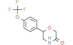 6-[4-(trifluoromethoxy)phenyl]-3-morpholinone
