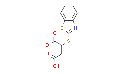 2-(1，3-苯并噻唑-2-硫)丁二酸,98%