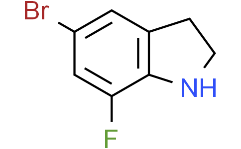 5-bromo-7-fluoro-2,3-dihydro-1H-indole