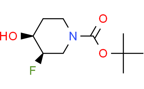 tert-butyl cis-3-fluoro-4-hydroxypiperidine-1-carboxylate