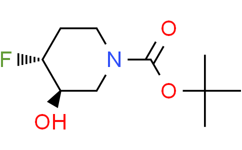 tert-butyl trans-4-fluoro-3-hydroxy-piperidine-1-carboxylate