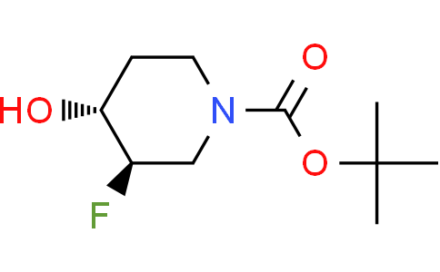tert-butyl trans-3-fluoro-4-hydroxypiperidine-1-carboxylate