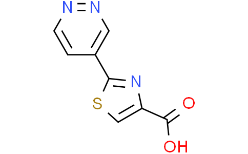 2-pyridazin-4-ylthiazole-4-carboxylic acid