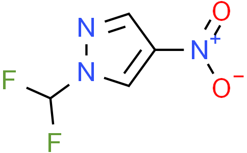 1-(difluoromethyl)-4-nitro-pyrazole