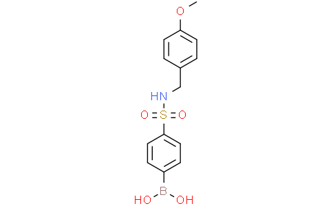 4-(N-(4-Methoxybenzyl)sulfamoyl)phenylboronic acidCas:957060-91-2