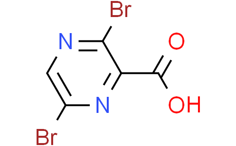 3,6-Dibromopyrazine-2-carboxylic acid