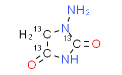 1-氨基-2,4-咪唑烷啉二酮-13C3